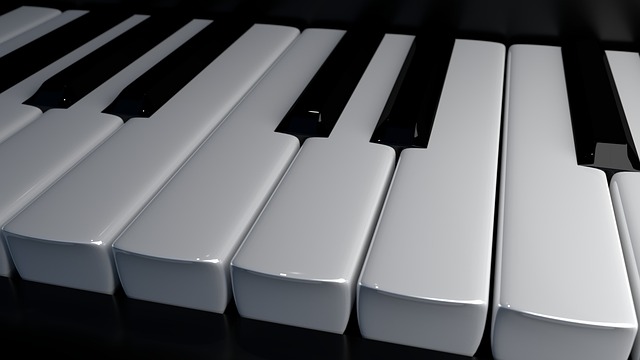 klávesy klavíru či pianina